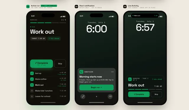 Habitizer Dark Mode